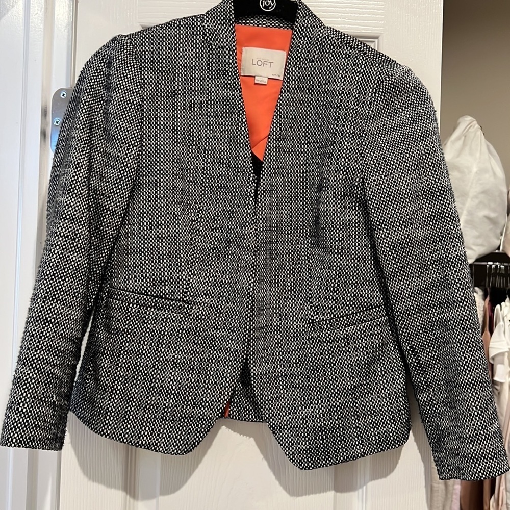 Loft Cropped Blazer Sz 00